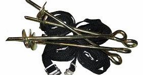 Vortigern Trampoline Tie Down / Anchor Kit suitable for all trampolines. [Misc.]